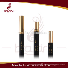 Gold fornecedor China cosméticos de alumínio set best selling tubo de batom mascara tubo de batom